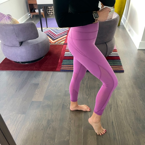 Athleta Leggings In A Purple Orchid 